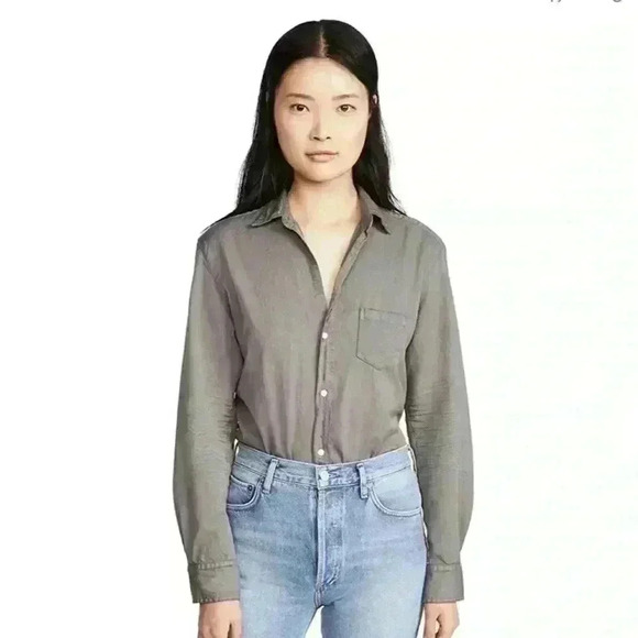 FRANK & EILEEN teelab Button Down - Picture 1 of 10